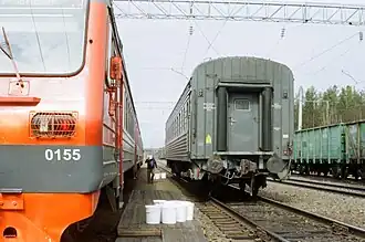 RZD ED9M-0155 2022-05 Маленга kodakvision3