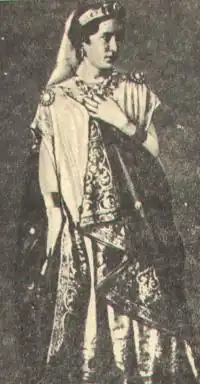 Рашель в своей коронной роли Федры