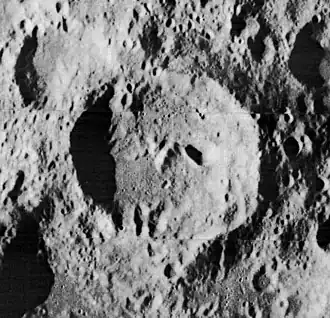 Снимок зонда Lunar Orbiter - II.