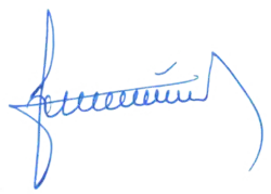Изображение автографа
