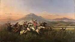 Охота на оленей.