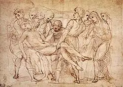 Второй вариант. Ок. 1507. Бумага, итальянский карандаш, перо, тушь. Британский музей, Лондон