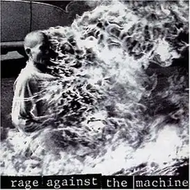 Обложка альбома Rage Against the Machine «Rage Against the Machine» (1992)
