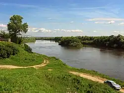 Днепр со стороны Городища