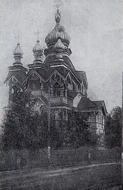 Храм по проекту Е. А. Караулова