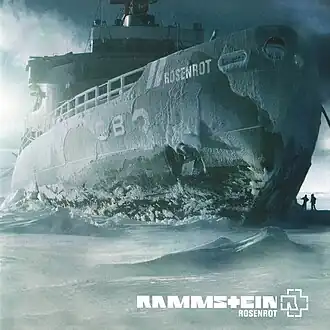 Обложка альбома Rammstein «Rosenrot» (2005)