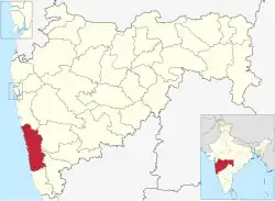 Ратнагири на карте