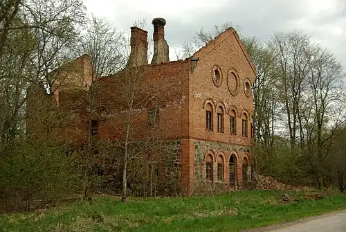 Развалины маслодельни в 2008 году