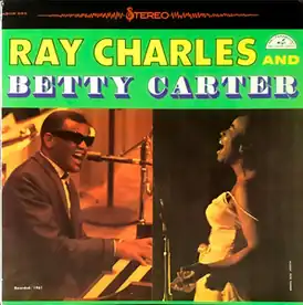 Обложка альбома Рэя Чарльза и Бетти Картер «Ray Charles and Betty Carter» (1961)