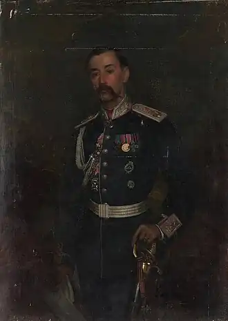 портрет работы неизвестного художника, начало 20 века(копия с оригинала И.К. Макарова, около 1881 г.)