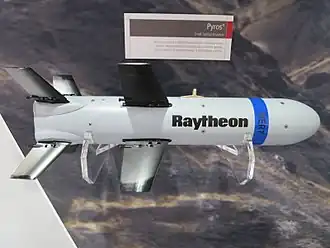 Макет Raytheon Pyros на IDEX 2017
