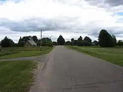 Дорога в селе