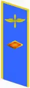 Петличный знак комбрига авиации РККА.