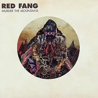 Обложка альбома Red Fang «Murder the Mountains» (2011)