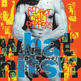 Обложка альбома Red Hot Chili Peppers «What hits!?» (1992)