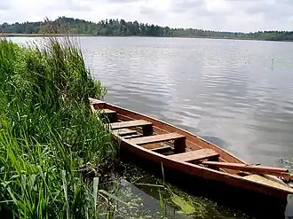 Озеро Ремтес летом 2005 года