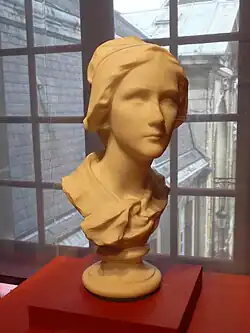 Бюст Шарлотты Корде.