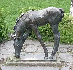 Жеребёнок. Бронза, 1929. Берлин, Фриденау