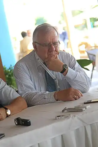 Швиммер на форуме «Диалог Цивилизаций». 2014