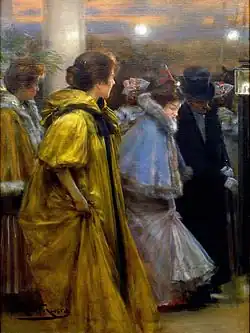 Покидая театр Лисео