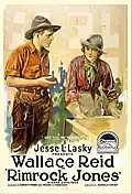 С Уоллесом Ридом на постере фильма «Римрок Джонс[англ.]» (1918)