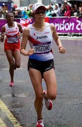 На олимпийском марафоне в Лондоне