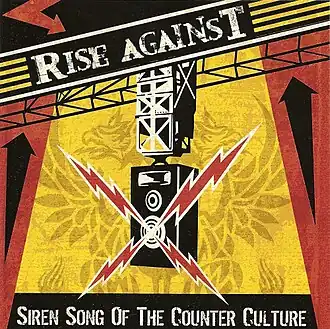 Обложка альбома Rise Against «Siren Song of the Counter Culture» (2004)