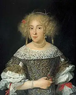 Портрет Изабеллы дель Сера. 1671. Холст, масло. Уффици, Флоренция