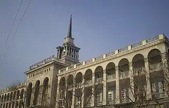 Здание речного вокзала в 2008 году