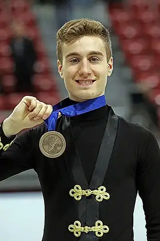 Маттео Риццо на чемпионате мира среди юниоров 2018