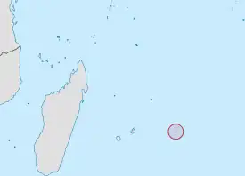 Остров Родригес на карте