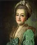 Ф. С. Рокотов. Аграфена Куракина. Конец 1760-х—начало 1770-х гг.