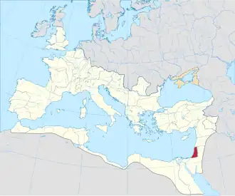 Сирия Палестинская в 210 году