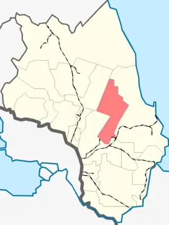 Романовское сельское поселение на карте