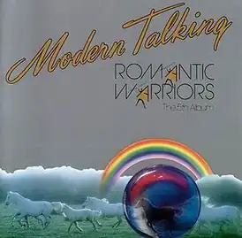Обложка альбома Modern Talking «Romantic Warriors» (1987)
