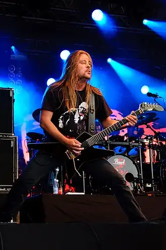 Роопе Латвала на фестивале Ilosaarirock в 2009 году.