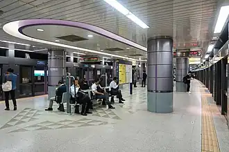 Платформа станции