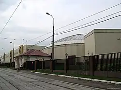 Здание депо со стороны поворотного круга