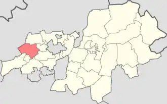 Ростовский сельский округ на карте