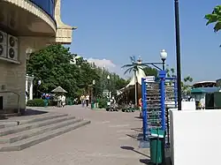 Пешеходная зона набережной