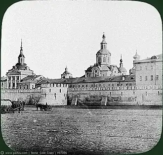 Круглая башня в 1855—1870 гг.