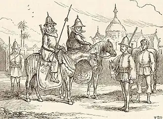 Бирманские войска