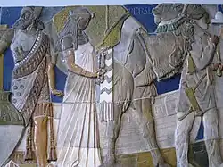 Деталь фриза в «ассирийском стиле» (Doulton House). 1939. Музей Виктории и Альберта, Лондон