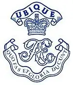 Монограмма Корпуса королевских инженеров