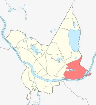 Микрорайоны Даугавпилса