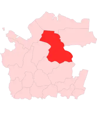 Пинежский район на карте