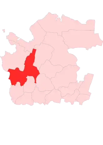 Плесецкий округ на карте