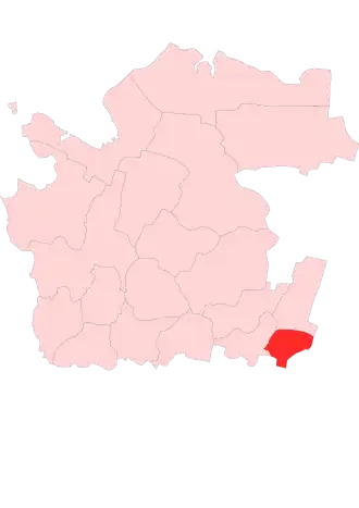 Вилегодский район на карте