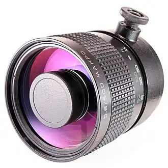 Объектив «Рубинар 5,6/500» производства Лыткаринского завода оптического стекла