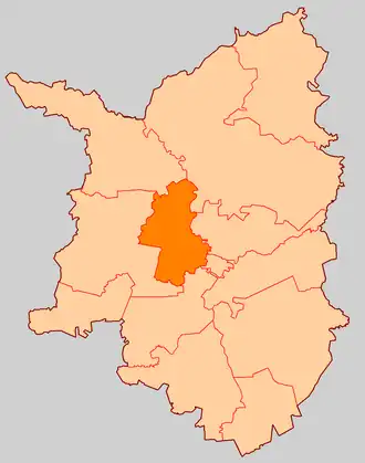 Ручковское сельское поселение на карте